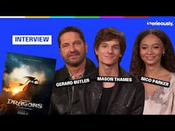 GERARD BUTLER et le cast de DRAGONS ont répondu à nos questions