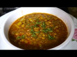 Homemade Lentil Soup ( No Meat)