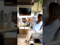 Roundtable Seating in a Tempo Traveller Caravan?!Smart Space for Indian Campers #motorhomeadventures