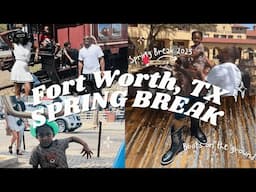 Spring Break at the Fort Worth Stockyards 🐂🐎 Bulls, Ponies & Texas Fun!