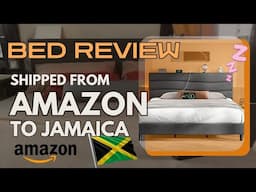 AMAZON TO JAMAICA | ENHOMEE KING SIZE BED REVIEW