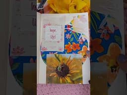 ASMR Junk Journal #asmr #asmrjournal #asmrjournaling #Journal #junkjournal #junkjournaling #floral