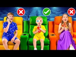 Roma and Friends learn Rules of Conduct in the Cinema