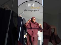 2 quick and easy hijab styles! Which one do you like better?  ✨#hijabstyle #hijabtutotial #hijab