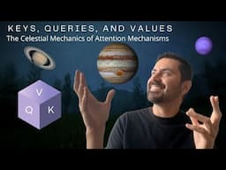 Keys, Queries, and Values: The celestial mechanics of attention