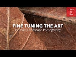 Fine-Tuning the Art of Intimate Landscape Photography