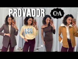 Provador C&A Inverno 2025 🥶 peças ESSENCIAIS