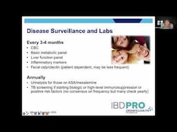 Pediatric Health Maintenance for people with IBD.