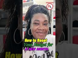 How to Reset Your Budget for a New Month   #smartmoneymoves #cashstuffing #debtpayoffjourney