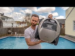 Can this robot clean my friend's dirty pool?