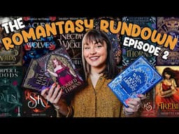 From A DNF To The Best Book of Fairyloot's Romantasy Sub So Far 🥀 The Romantasy Rundown - Episode 2