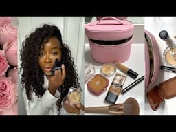 pick up, girl! let's do some makeup & yap☕️ a 𝒗𝒆𝒓𝒚 𝒄𝒉𝒂𝒐𝒕𝒊𝒄 full face of drugstore makeup/mess-up!