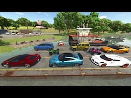 Stuntman Jumps ATVs and Racecars onto Boat | Farming Simulator 25