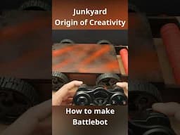 How to Make a Battlebot - Drum Spinner #diy #robot #schoolproject