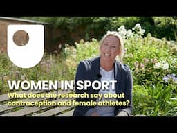 What does the research say about contraception and female athletes?