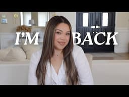 I’m Back.. After almost 4 years!