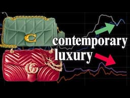 Luxury Down ⬇️ Contemporary Up ⬆️