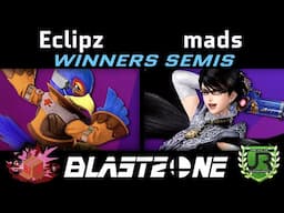 Eclipz (Falco) vs mads (Bayonetta) Blast Zone 116 WINNERS SEMIS