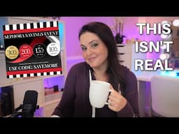 LIVE CHAT - We didn't shop the Sephora Sale, so we're building a cart for FUN!