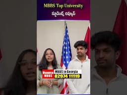 MBBS in Georgia Students Review | Study MBBS In Georgia | V Source Educational Consultants #sumantv