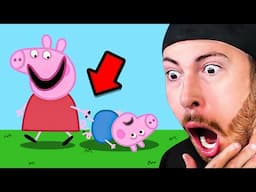 FUNNIEST Peppa Pig ANIMATIONS! YOU WONT BELIEVE WHAT HAPPENS TO GEORGE
