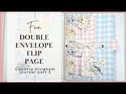Double envelope flip page idea