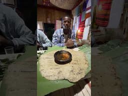 Dorze Man Cooks for Me False Banana Pancake 🇪🇹  #ethiopia