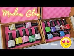 MUCHOS GELES!💅 CUAL TE GUSTA!!🥰 MADAM GLAM 👌