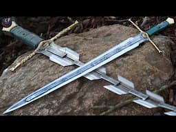 Making a FUNCTIONAL RETRACTABLE Whip Sword - Bigger, Better, Double Edged Mk. II