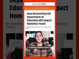 Protecting Homeless Students at Risk: What Dismantling the Department of Education Could Mean