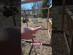 A quick look at the beginning of our chicken coop and run. We're getting a few hens for eggs.