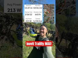 INOV8 TrailFly MAX - First Impressions Half Marathon Review #UltraRunning #Marathon #Parkrun