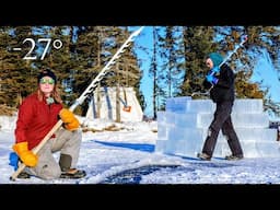 -27° Ice Harvesting 3-Day Winter Camp