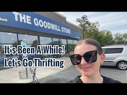 I Only Found One Thing But Let’s Go Thrifting! | Goodwill Shopping