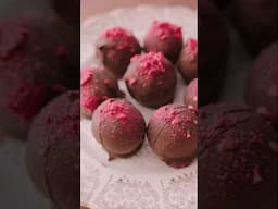 Rose & Raspberry Truffles ❤️