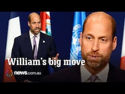 Telling sign in Prince William's powerful speech