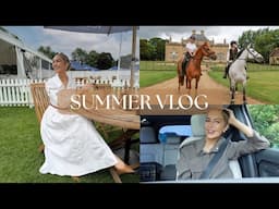 Pack With Me for Our Summer Holiday + Polo in the Park & Countryside Horse Ride POV!