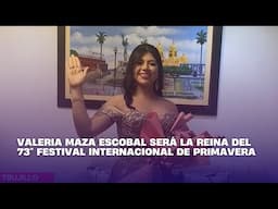 Valeria Maza Escobal será la reina del 73° Festival Internacional de Primavera