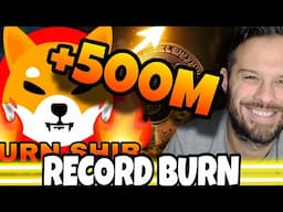 Shiba Inu Coin | Record 537 Million SHIB Burn Ignites SHIB Community Optimism!