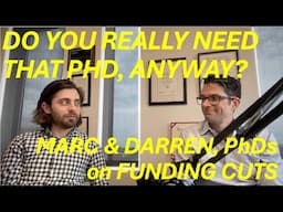 Cuts to federal grants for science & engineering research in universities: Reactions of 2 professors