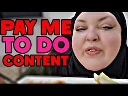 foodie beauty BRINGS BACK SPONSORSHIPS & WANTS YOU TO PAY - mukbang reaction