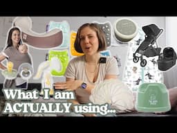 Minimalist with 8 week old | What I am & am not using