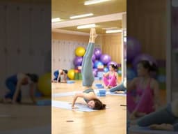 Yoga Flow: Transitioning from Side Crow to Fallen Angel #FallenAngelPose #SideCrow #ArmBalance