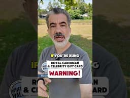 Royal Caribbean & Celebrity Gift Card WARNING! #Cruise