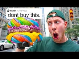 I Tested Viral TikTok Food (New York Edition)