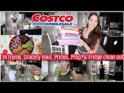 Keeping It Real: Costco Haul W/ Prices, Fridge Clean Out & Chill Mom Meals Type C Summer Mode
