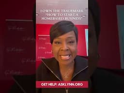 I OWN THE TRADEMARK ”HOW TO START A HOMEBASED BUSINESS”📃💵