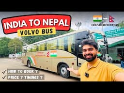New Delhi To Kathmandu Bus | How To Reach Kathmandu From Delhi | India To Nepal Bus Journey #nepal