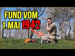 Neue WW2 Wiese mit Metalldetektor untersucht