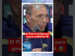El plan de RUSSO para ganarle al BENFICA 😱| Previa de #BocaJuniors #Futbol #Argentina #Benfica